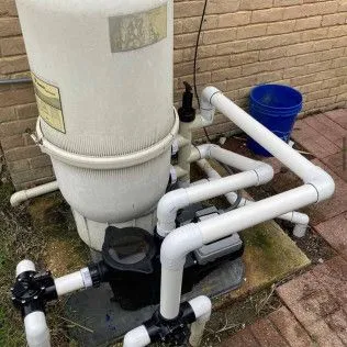 After - David's pool